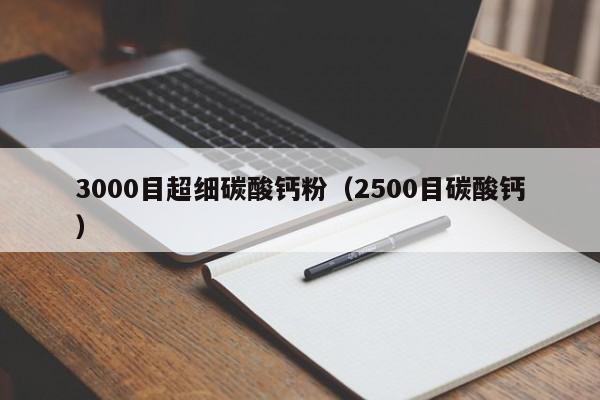 3000目超细碳酸钙粉（2500目碳酸钙）